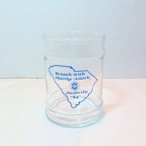 Ruritan National 1984 Nashville Convention Brunch Attendee Juice Glass-Civic